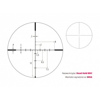 Luneta celownicza Vortex Crossfire II 4-16x50 30 mm AO BDC