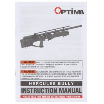 Wiatrówka PCP Optima by Hatsan Hercules Bully 7.62 mm