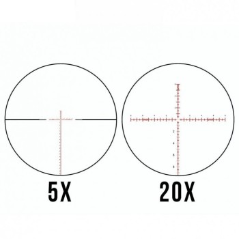 Luneta celownicza ELEMENT OPTICS NEXUS 5-20X50 APR-1C FFP MRAD