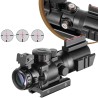 Luneta celownicza 4×32 asg szyna ris 22mm