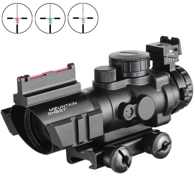 Luneta celownicza 4×32 asg szyna ris 22mm