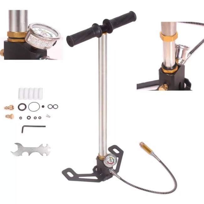 Pompka powietrzna PCP z chłodzeniem wodnym