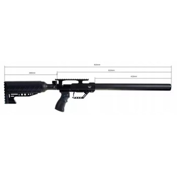 Wiatrówka EVANIX REX kal. 6.37mm/ 7.62mm/ 9mm