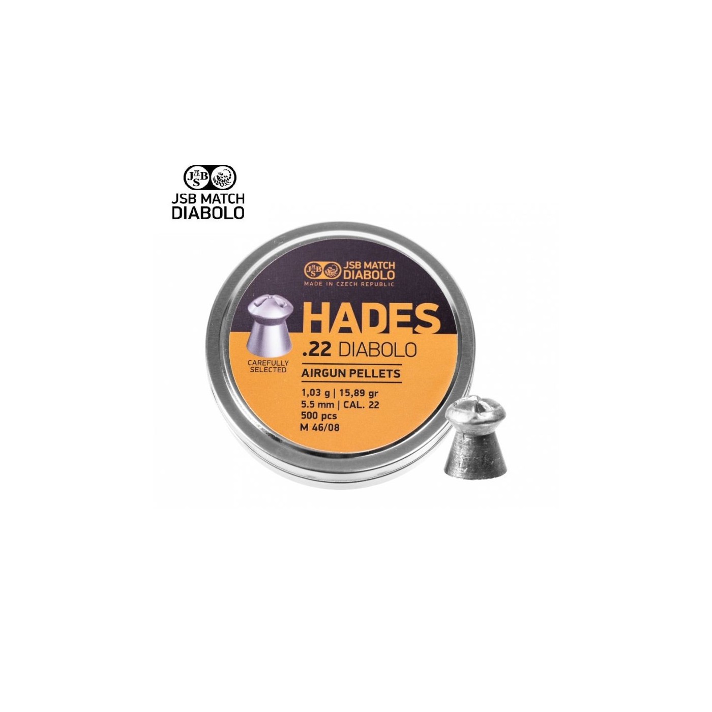 Śrut JSB HADES DIABOLO 5.5mm 500szt.