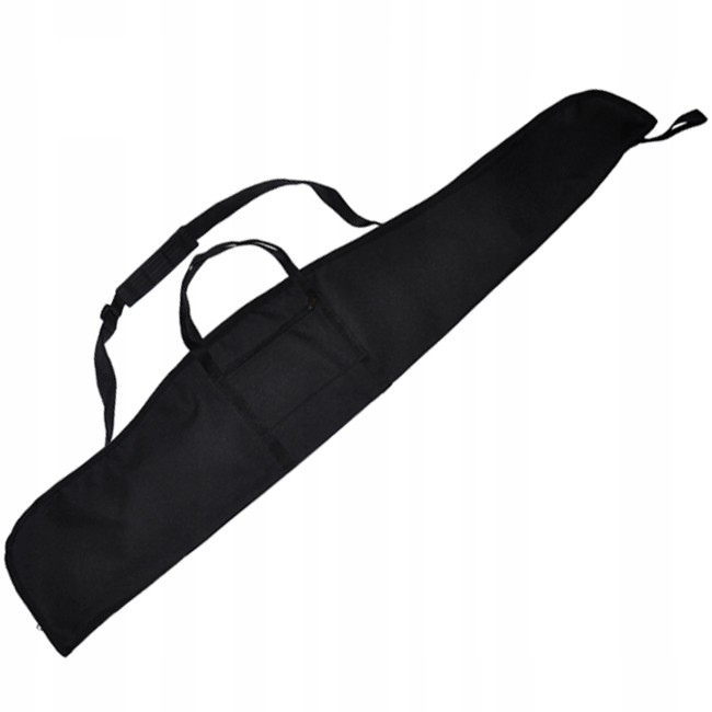 Pokrowiec na wiatrówkę z lunetą CORDURA pianka CZARNY