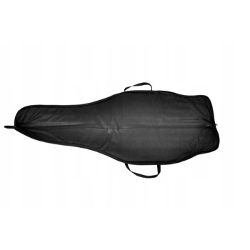 Pokrowiec na wiatrówkę z lunetą CORDURA pianka CZARNY