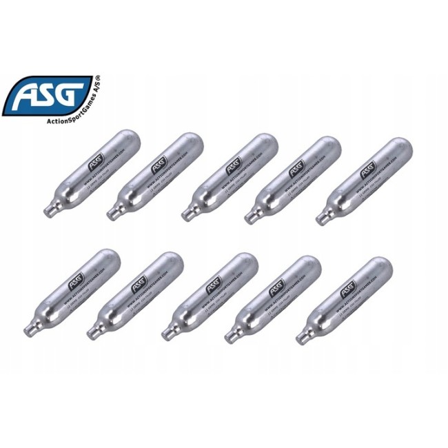 Zestaw nabojów CO2 ASG 10szt.